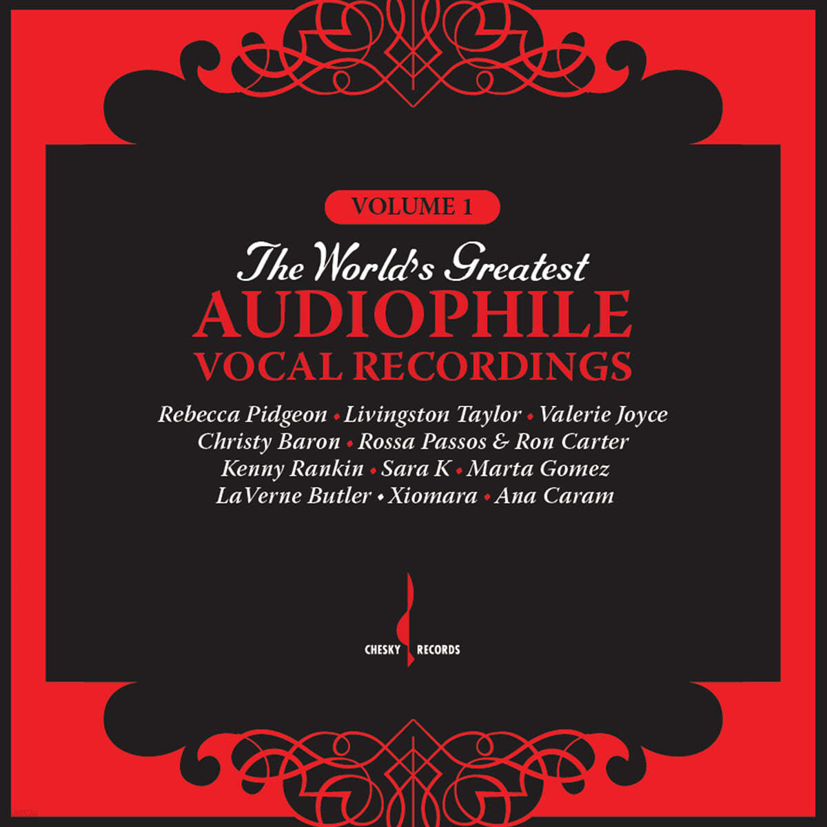 체스키 레코즈 보컬 모음 1집 (The World’s Greatest Audiophile Vocal Recordings)[LP]