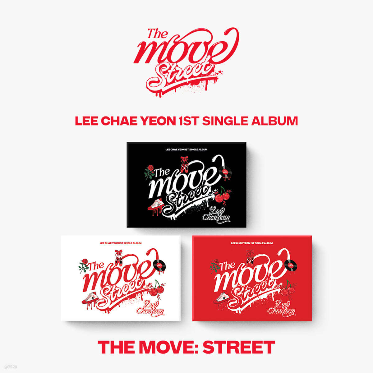 이채연 - 싱글앨범 1집 : The Move: Street (Poca.ver) [3종 SET]