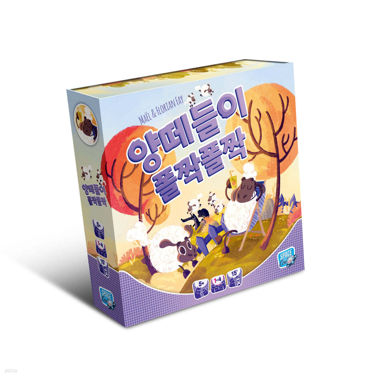 [예스24배송] 양떼들이 폴짝폴짝 / 보드게임[5세이상,1인~4인]