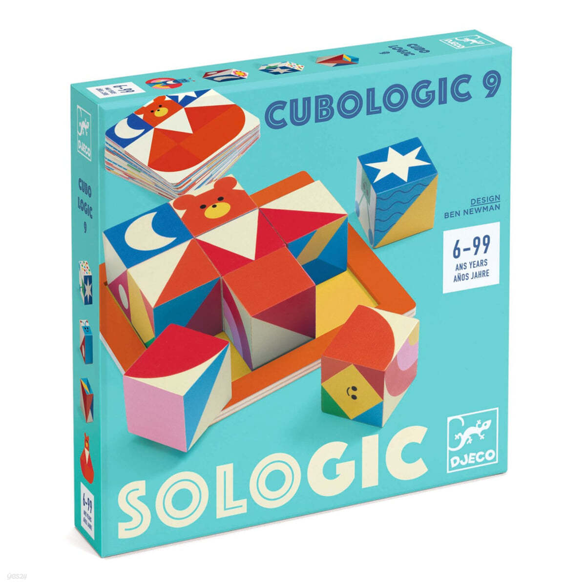 [예스24배송] CUBOLOGIC 9 큐브 로직 9 / 보드게임[6세이상,1인]