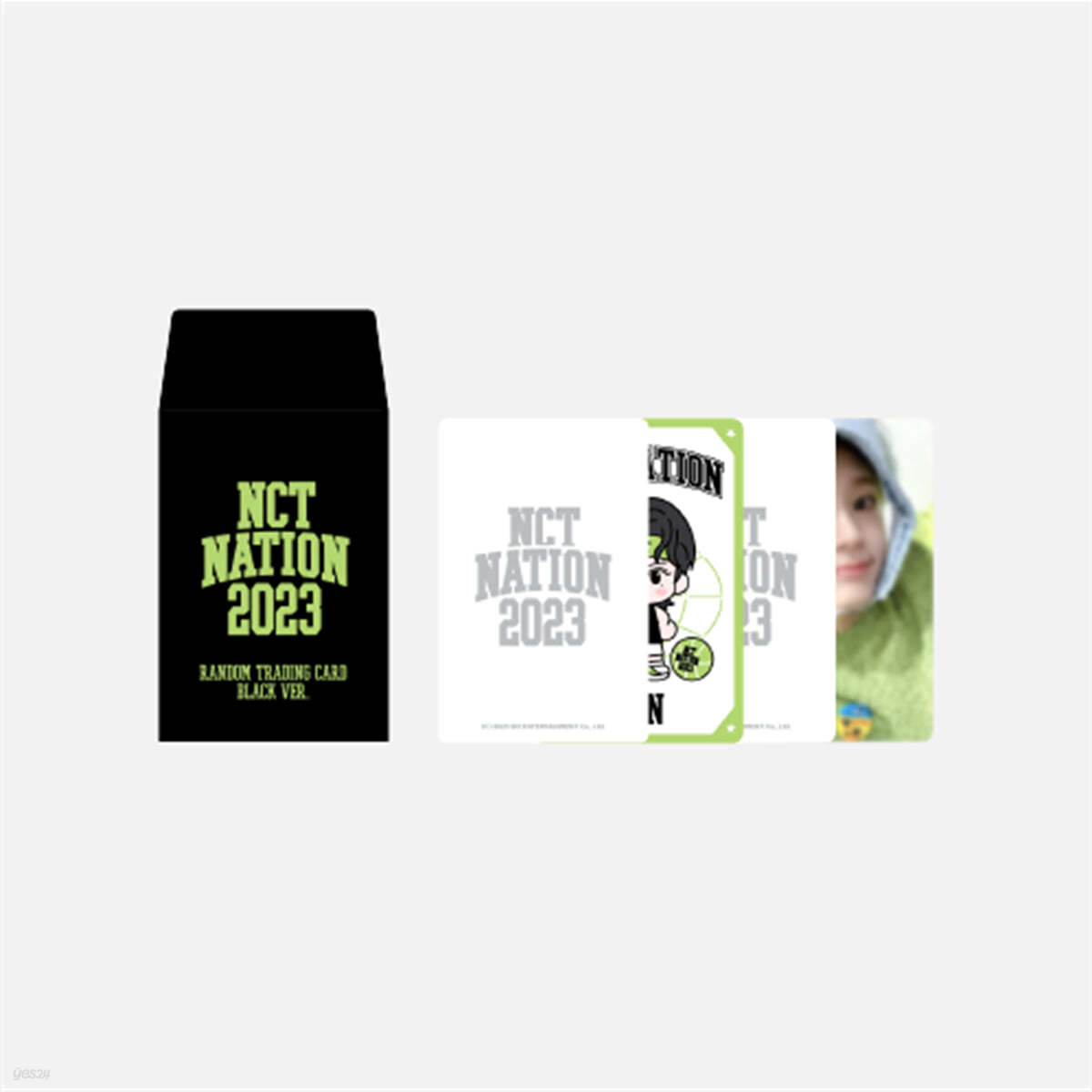 [2023 NCT CONCERT NCT NATION : To The World] RANDOM TRADING CARD SET [BLACK ver.]