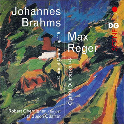 Robert Oberaigner / Fritz Busch Quartet : Ŭ󸮳  / : Ŭ󸮳  (Brahms & Reger: Clarinet Quintets)