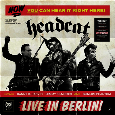Head Cat — Live In Berlin 앨범 커버
