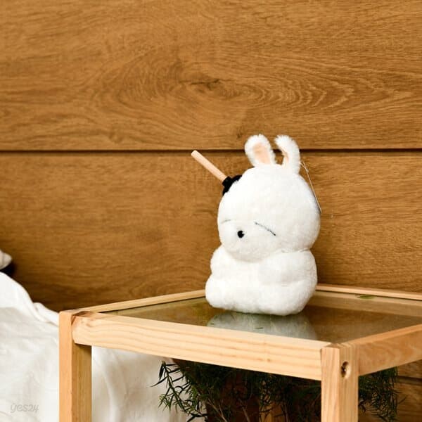 마시마로 토끼 뚫어뻥 시팅 인형 15cm