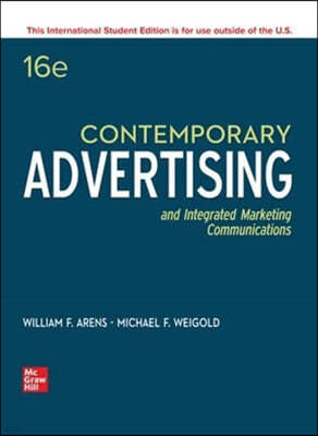 ISE Contemporary Advertising, 16/E