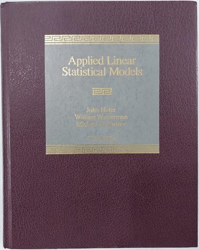 Applied Linear Statistical Models, Third Edition