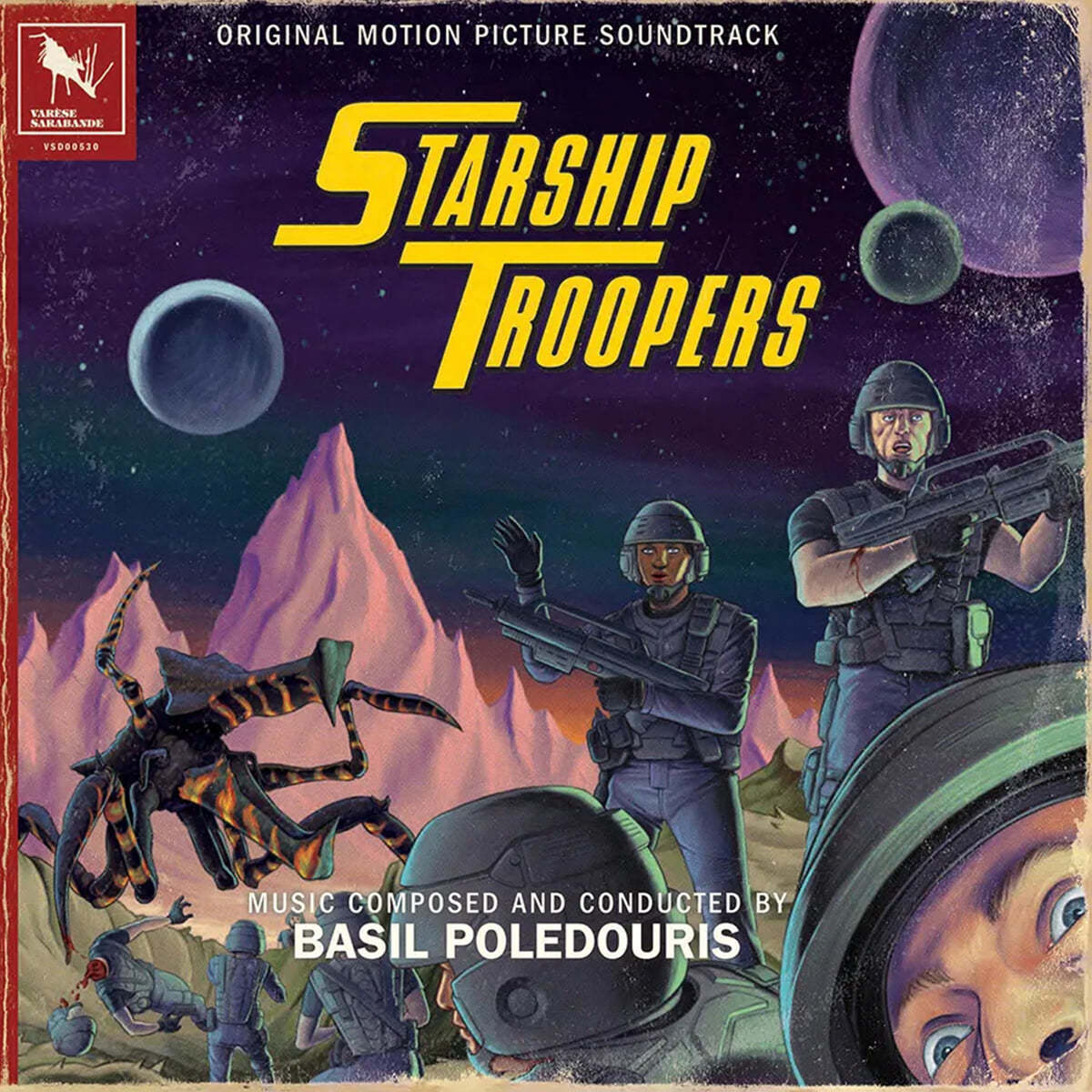 `스타쉽 트루퍼즈` 영화음악 (Starship Troopers OST) [2LP]