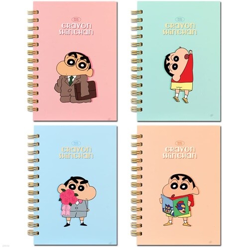 짱구 베이직 노트/캐릭터 원링 스프링 줄노트