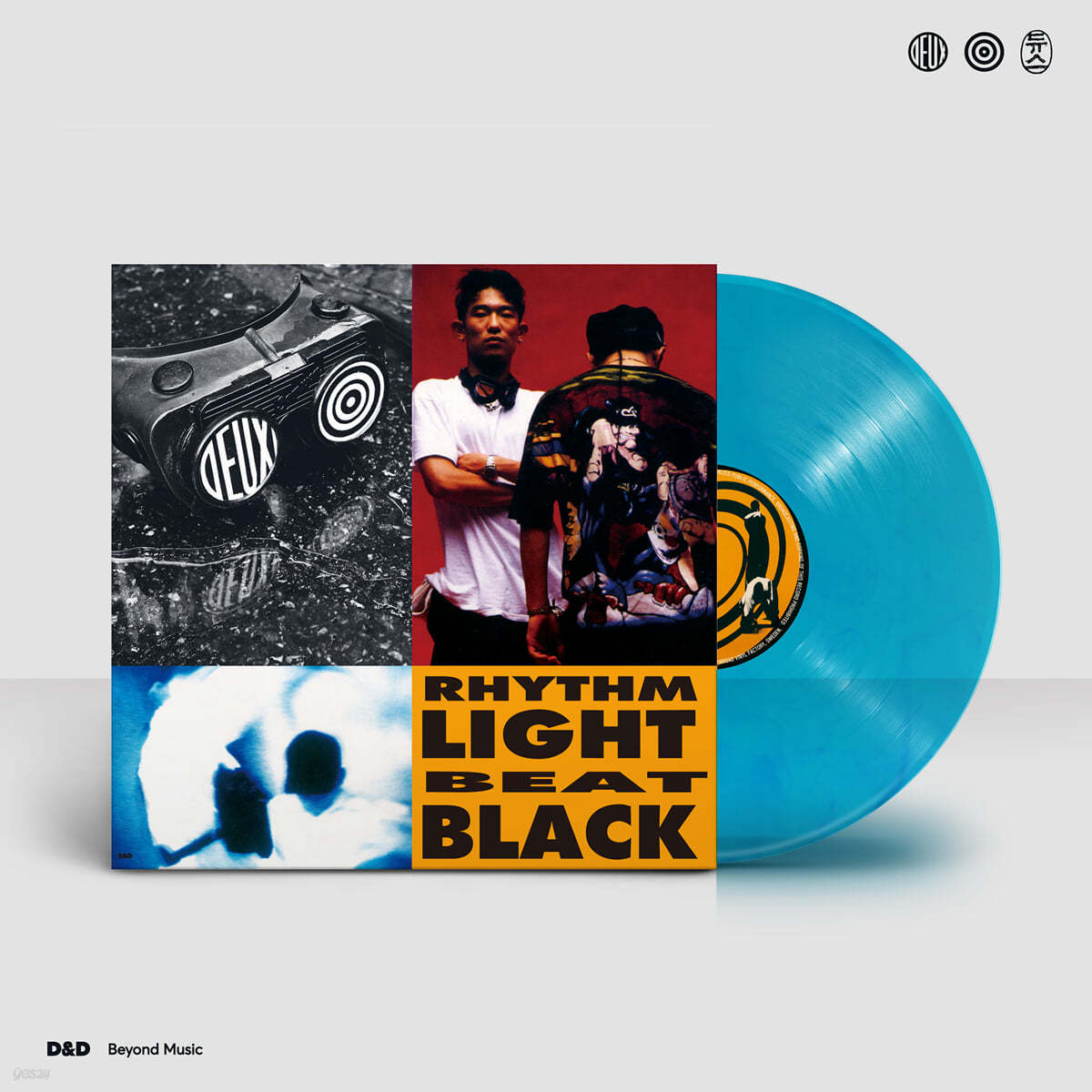 듀스 (DEUX) - 2.5집 RHYTHM LIGHT BEAT BLACK [투명 블루 컬러 LP