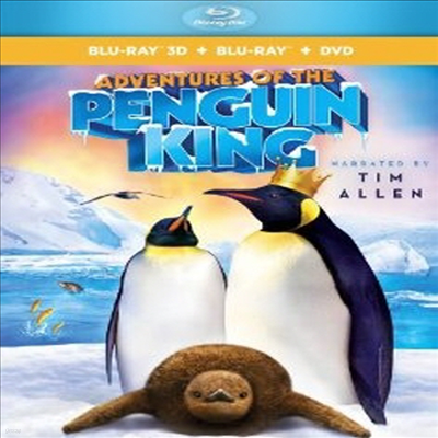 Adventures of the Penguin King 3D (  ŷ 3D) (ѱ۹ڸ)(3D Blu-ray + Blu-ray) (2012)