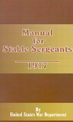 Manual for Stable Sergeants