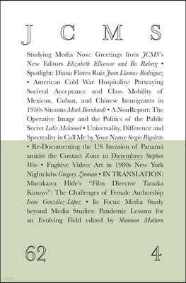 Journal of Cinema and Media Studies, Vol. 62, No. 4