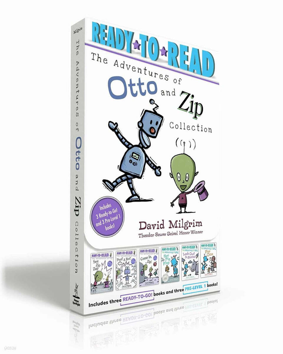 The Adventures of Otto and Zip 6 Books Collection