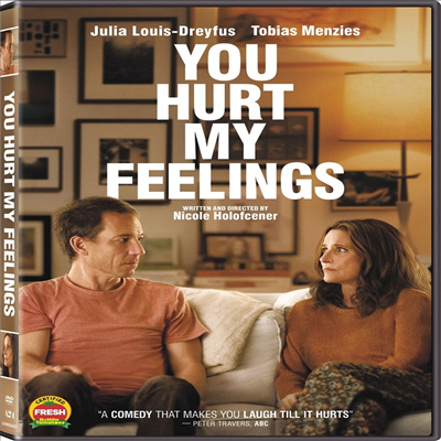 You Hurt My Feelings ( Ʈ  ʸ) (2023)(ڵ1)(ѱ۹ڸ)(DVD)