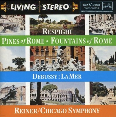 Respighi , Debussy : 로마의 축제 , 로마의 소나무 (US발매)