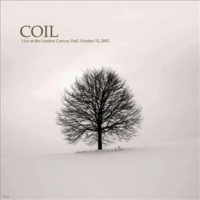 Coil — Live At The London Convay Hall October 12 2002 앨범 커버