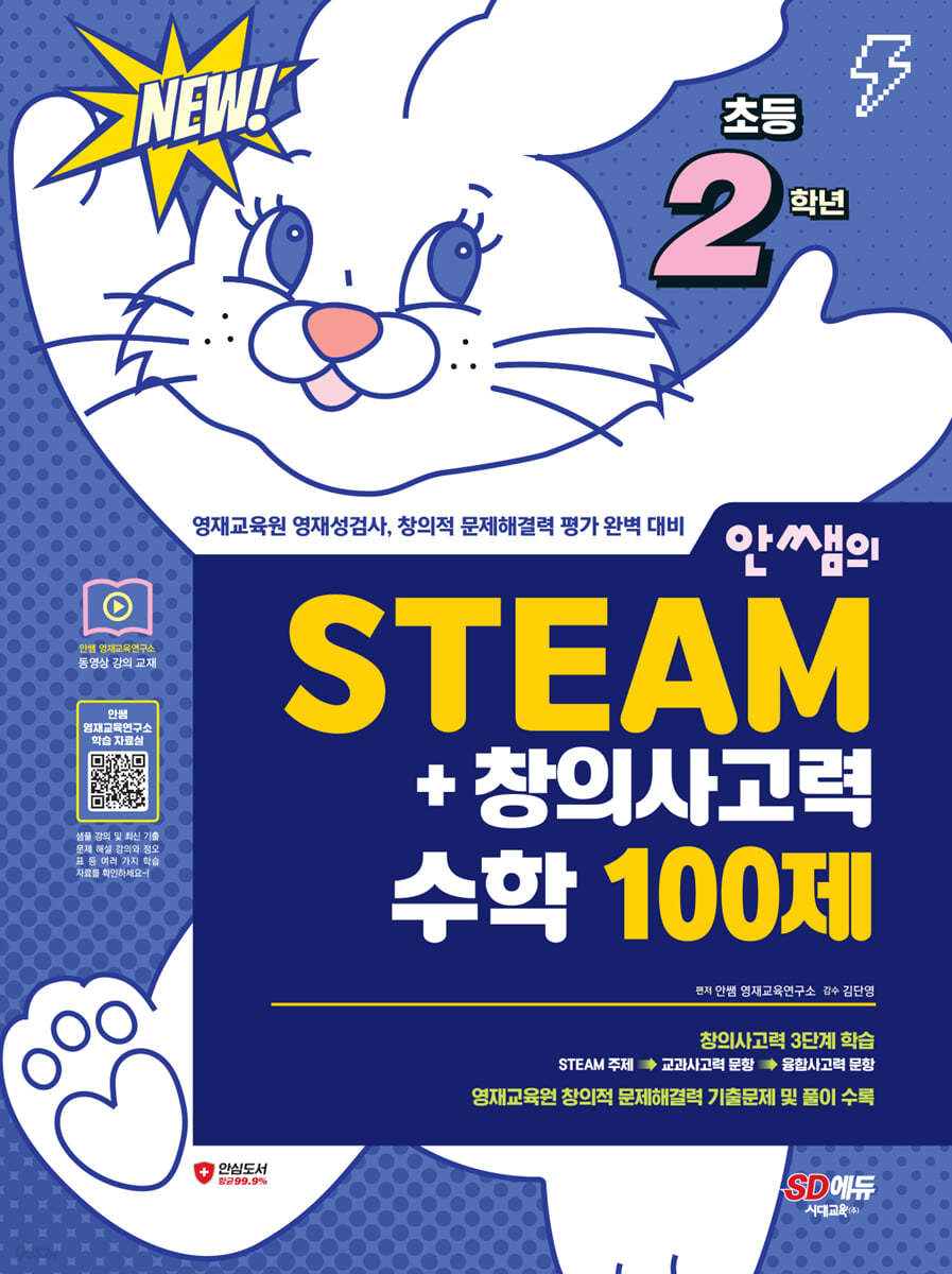 안쌤의 STEAM+창의사고력 수학 100제 초등 2학년