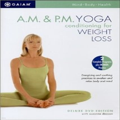 A.M. & P.M. Yoga - Conditioning For Weight Loss (AM  PM 䰡 ) (ڵ1)(ѱ۹ڸ)(DVD)
