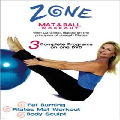 Zone - Mat and Ball Workout (Ʈ   ũƿ) (ڵ1)(ѱ۹ڸ)(DVD)