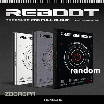 [미개봉/주로파] 트레저 TREASURE REBOOT 2ND FULL ALBUM PHOTOBOOK VER.