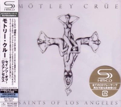 Motley Crue - Saint of Los Angeles (SHM CD+DVD) [일본반/절판/레어/미개봉신품]