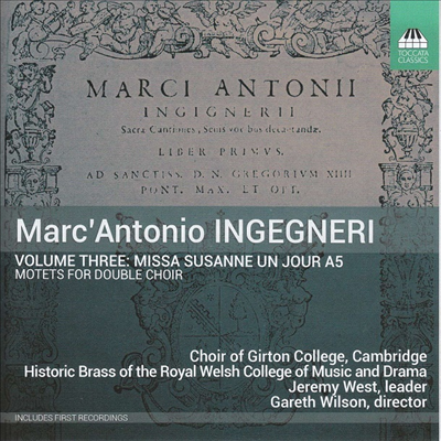 ׸: â ǰ (Ingegneri: Choral Works)(CD) - Gareth Wilson