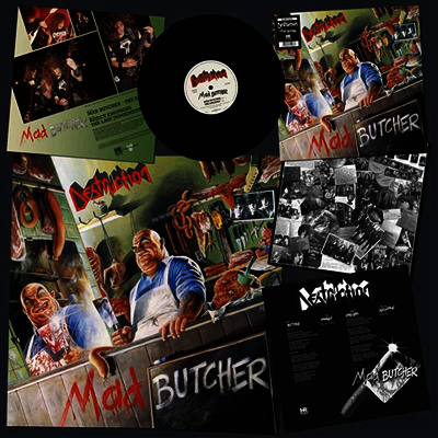 Destruction — Mad Butcher 앨범 커버