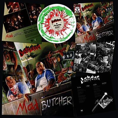 Destruction — Mad Butcher 앨범 커버