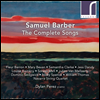 바버: 가곡 전곡 (Barber: The Complete Songs) (2CD) - 여러 아티스트