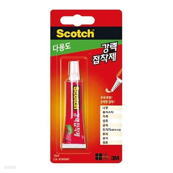 3M 다용도 강력접착제 AD6004S/15ml