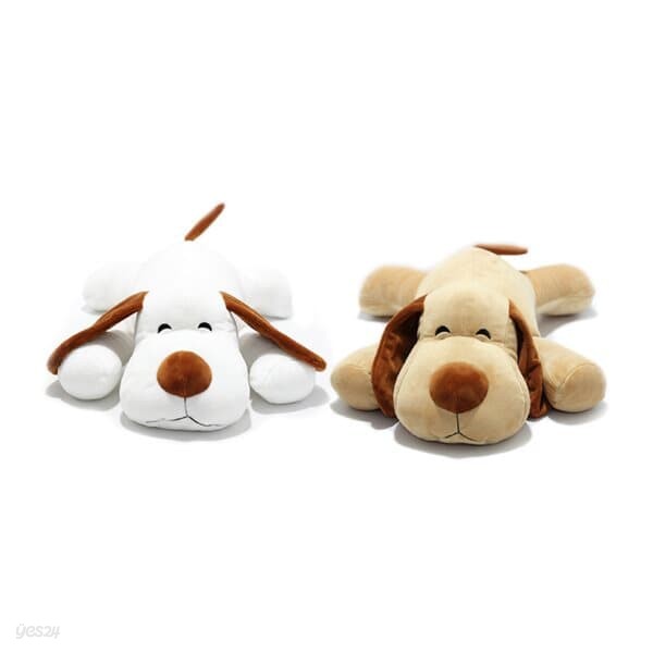 밍글맹글 귀여운 강아지 동물 애착 수면 대형 포근한 인형 쿠션 45cm 생일 선물