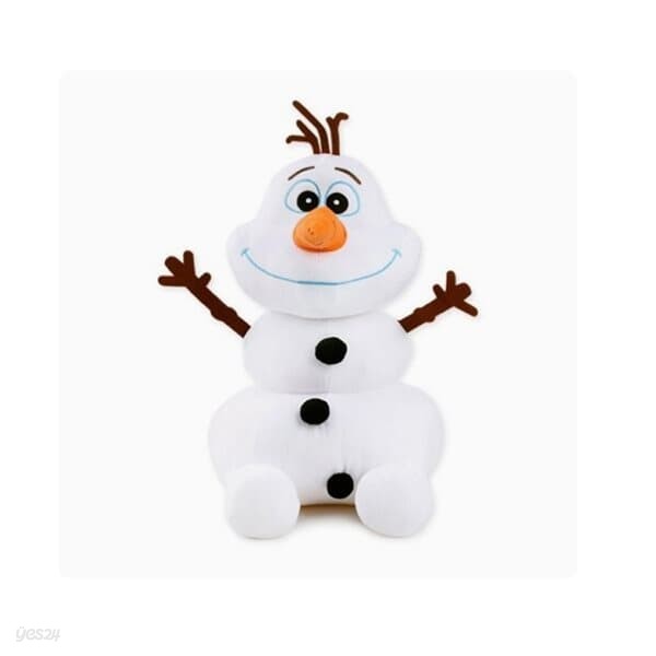 디즈니 겨울왕국2 애니메이션 캐릭터 올라프 눈사람 인형 26cm