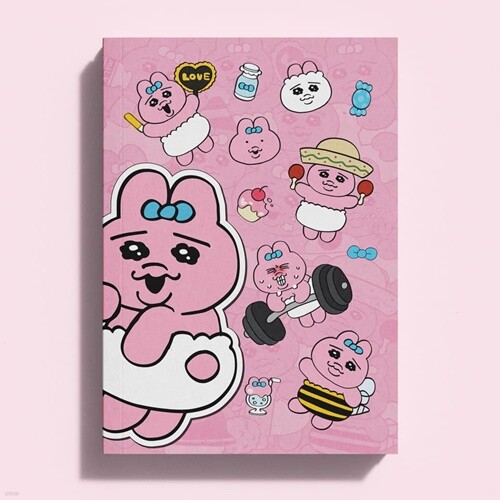 빤쮸토끼 만년 플래너_핑크