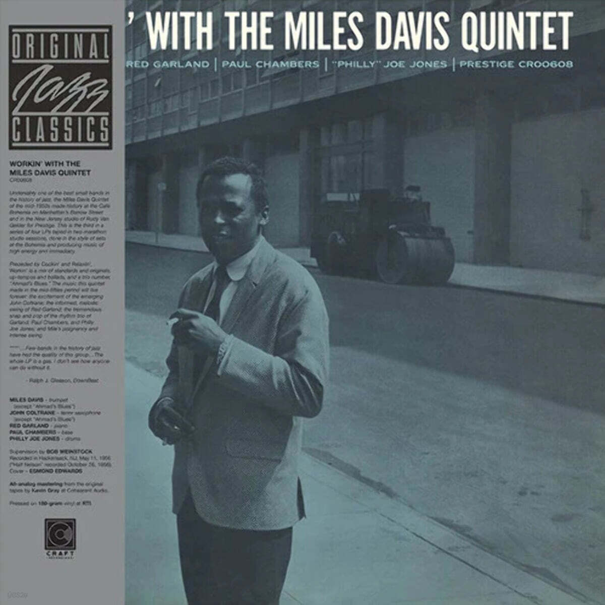 Miles Davis (마일즈 데이비스) - Workin' With The Miles Davis Quintet [LP]