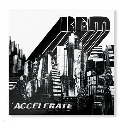 R.E.M. — 14집 Accelerate 앨범 커버