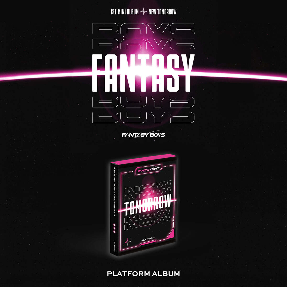 FANTASY BOYS (판타지보이즈) - 미니앨범 1집 : NEW TOMORROW [Platform ver.]