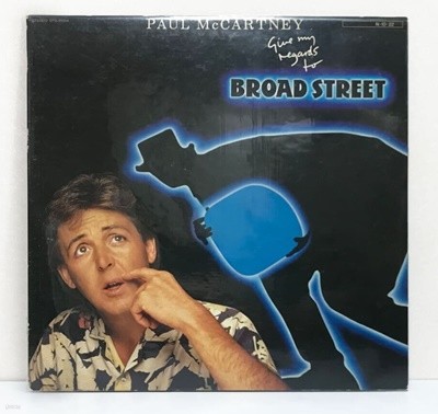 [일본LP] Paul McCartney - Give My Regards to Broad Street