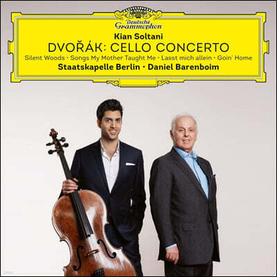Kian Soltani — Kian Soltani 드보르작: 첼로 협주곡 (Dvorak: Cello Concerto) 앨범 커버