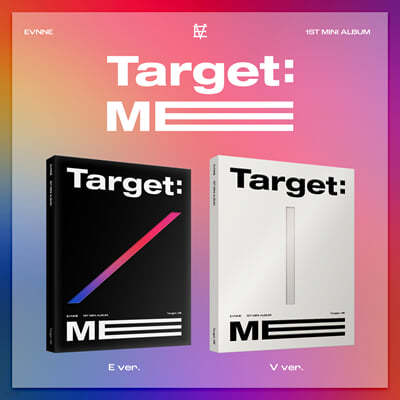 EVNNE (이븐) - 미니앨범 1집 : Target: ME [2종 중 1종 랜덤발송]