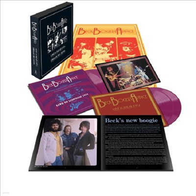 Beck, Bogert & Appice - Live In Japan 1973 & Live In London 1974 (Limited Edition)(180g Colored 4LP Box Set)