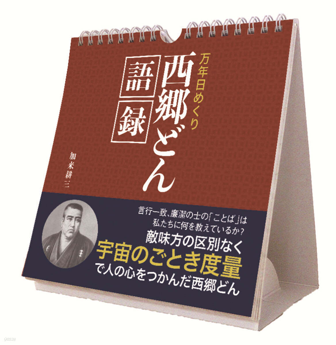 万年日めくり西鄕どん語錄 卓上/壁掛 2024年 カレンダ- 