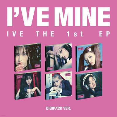 IVE (아이브) - THE 1st EP : I'VE MINE [Digipack Ver.] [6종 SET]