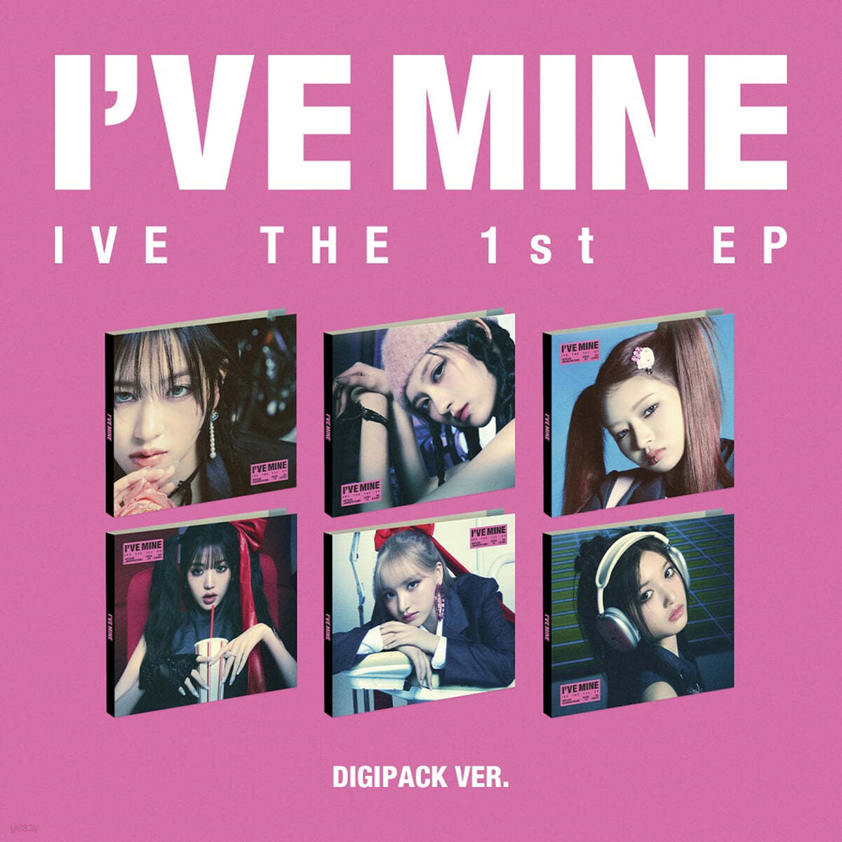 IVE (아이브) - THE 1st EP : I'VE MINE [Digipack Ver.] [6종 SET]