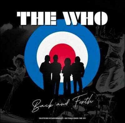 The Who — Back And Forth : BBC Live At Bbc Studios 앨범 커버