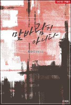 맞바람이 아니다