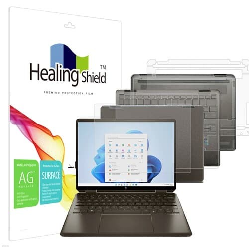 HP 스펙터 x360 14-ef0041TU 저반사 액정보호필름1매 외부3종
