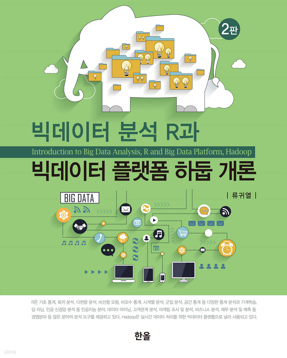 빅데이터 분석 R과 빅데이터 플랫폼 하둡 개론 (2판)