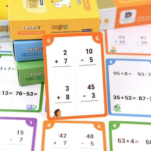 리틀빈 수학보드게임 기적의연산 덧셈뺄셈 속도