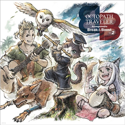 Nishiki Yasunori (ϽŰ ߽븮) - Octopath Traveler (н Ʈ) Arrangements -Break & Boost- Vol.2 (Soundtrack)(CD)