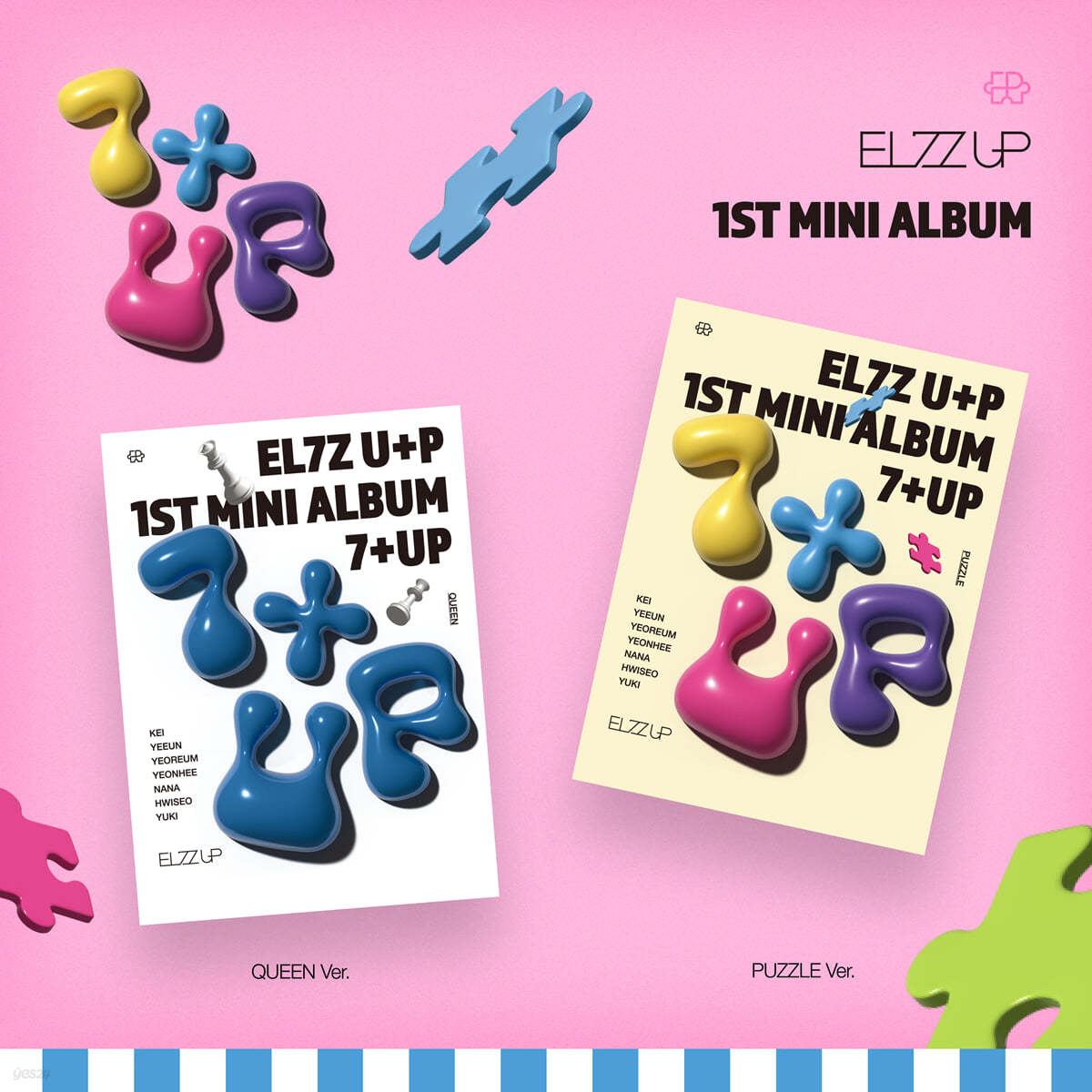 엘즈업 (EL7Z U+P) - 1st Mini Album '7+UP' [2종 중 1종 랜덤발송]